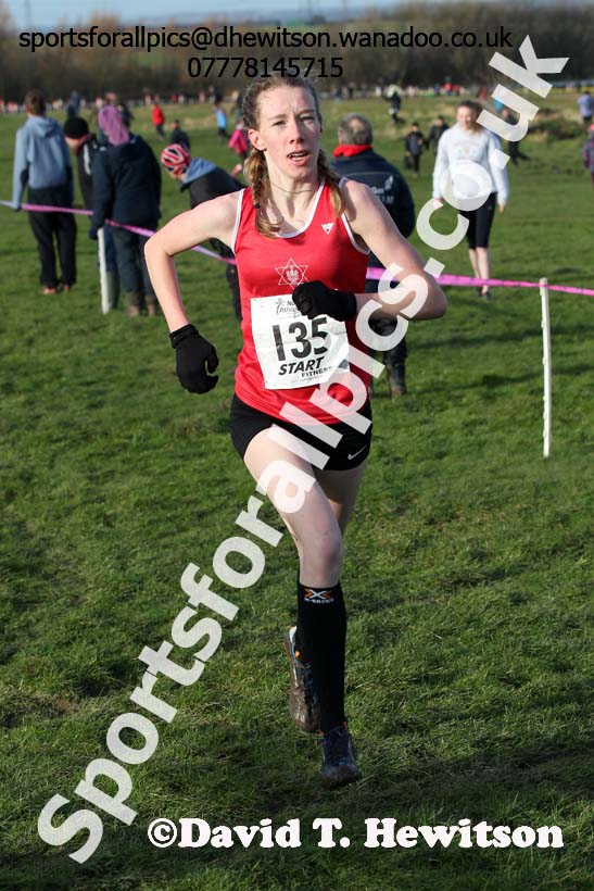 Under-17 womens Northern Cross Country  Championships, Pontefract. Photo: David T. Hewitson/Sports for All Pics